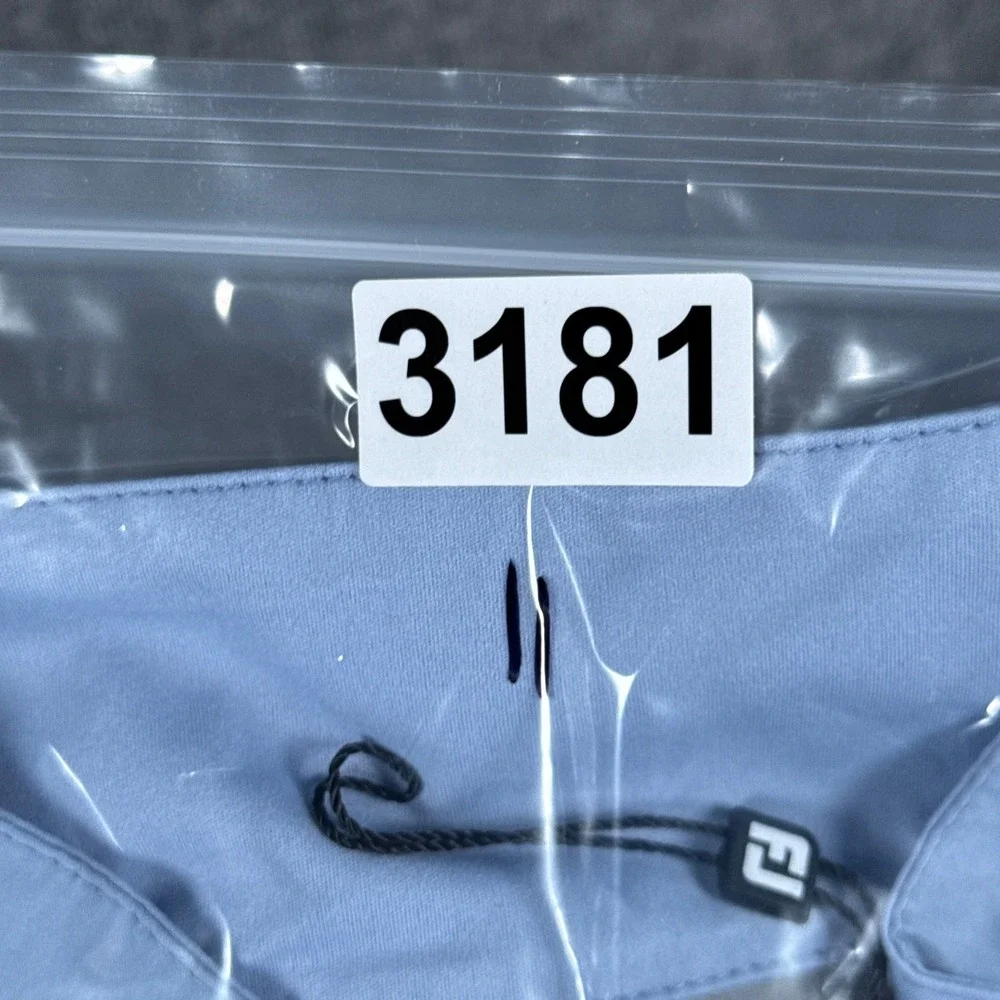 FootJoy HydroLite X Rain Jacket Men Large Blue Titleist Veritex Golf Windbreaker